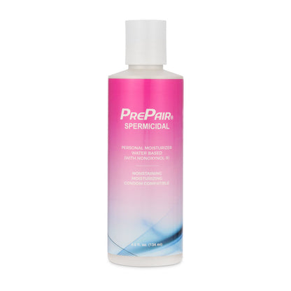 PrePair Spermicidal Water Based Personal Moisturizer 4.5oz – Clear