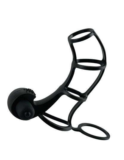 Pipedream Fantasy X-Tensions Deluxe Silicone Power Cage - Black