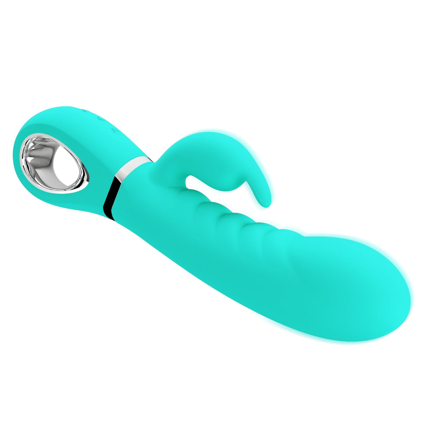 Pretty Love Soft Rabbit Vibrator – G-Spot and Clitoral Stimulation – Teal