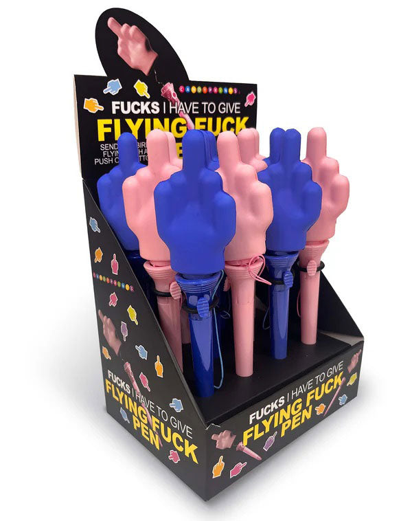 Little Genie Flying Fuck Pen - Gag Gift Display of 12