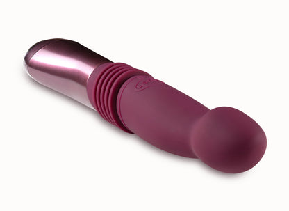 Temptasia Trixie Thrusting Dildo - Wine - G-Spot Stimulation