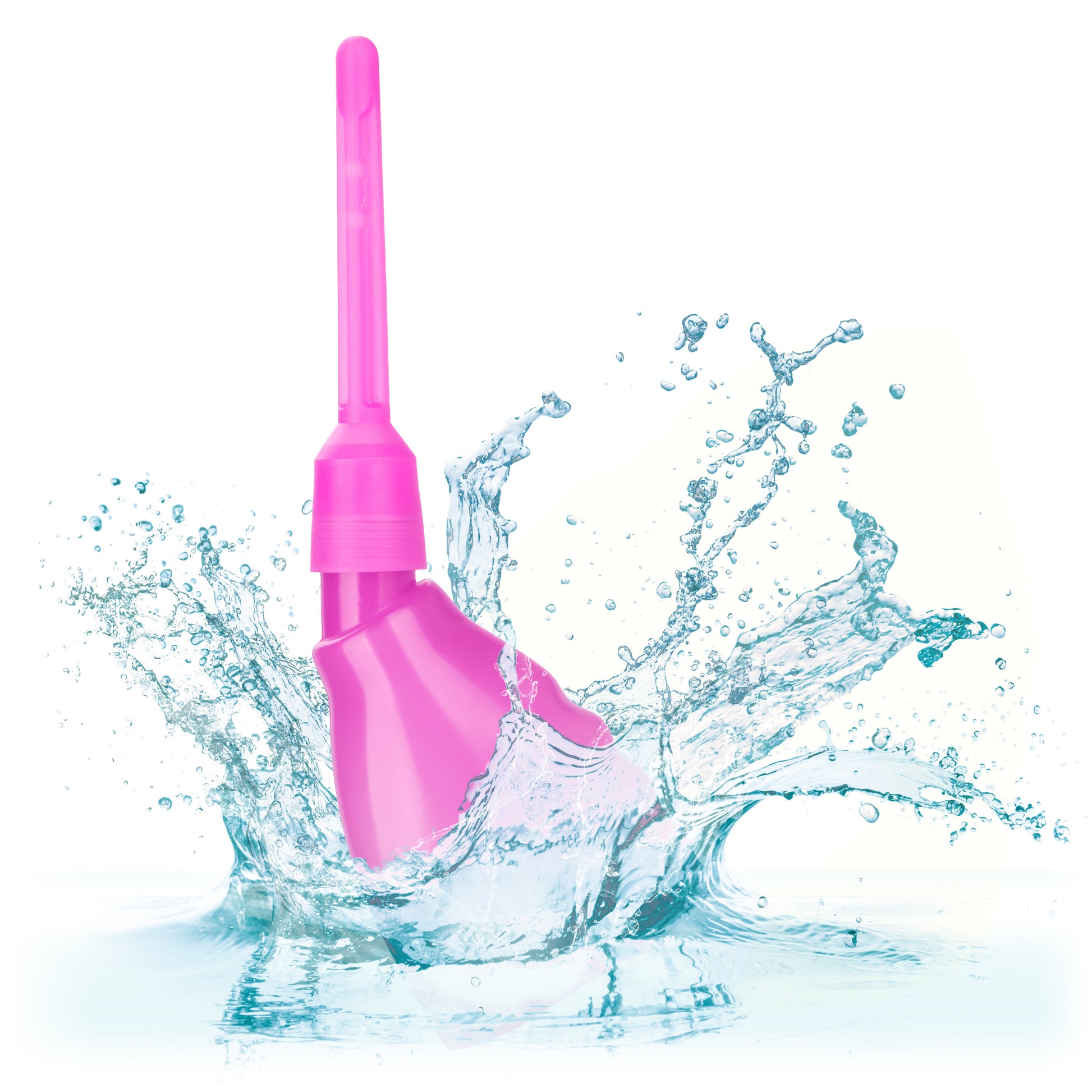 CalExotics Ultimate Douche System - Reusable with Interchangeable Nozzles - Purple