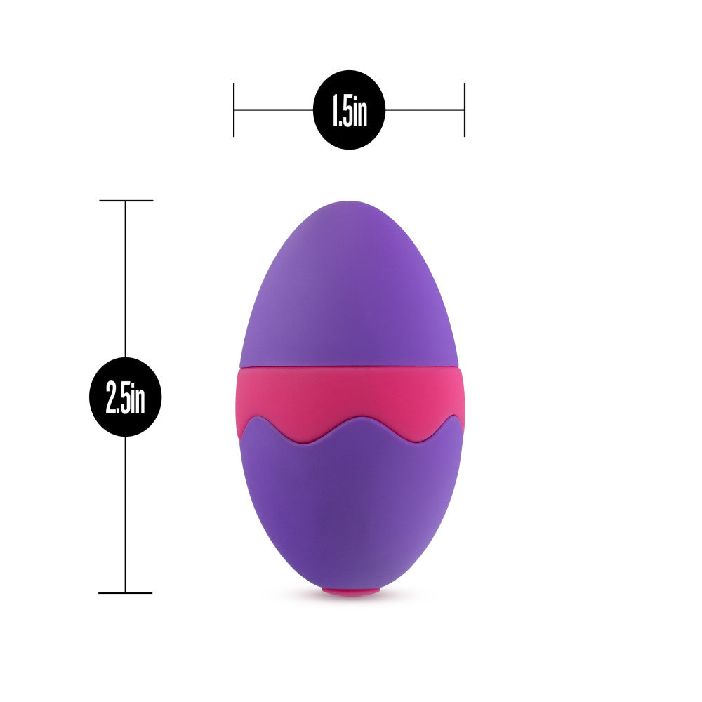 Blush Aria Flutter Tongue Vibrating Stimulation Device - Purple
