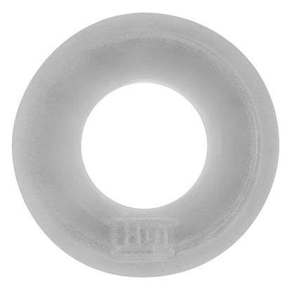 Hunkyjunk C-Ring - Clear Silicone Stretchy Ring with Lube Channel