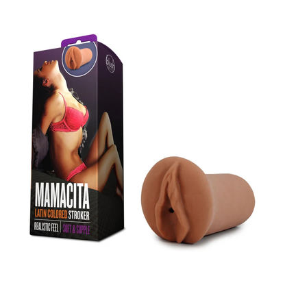 Blush Mamacita Stroker Latin - Realistic Palm Sized Masturbator - Brown