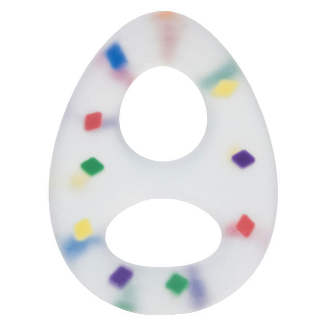 CalExotics Alpha Liquid Silicone Dual Party Ring – Waterproof, Phthalate-Free, Multi-Color