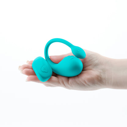 Inya Venus Teal Remote-Controlled Vibrator – Teal