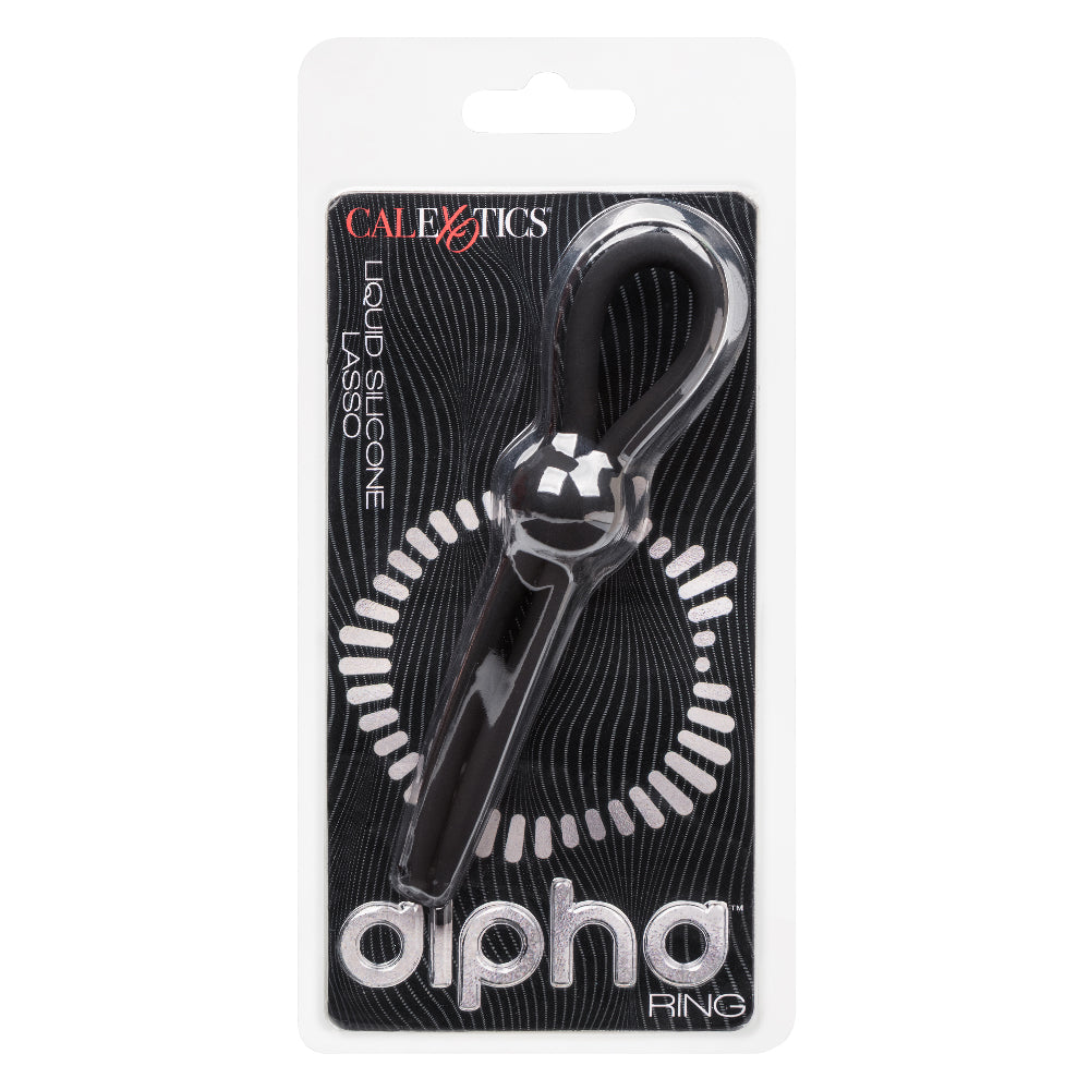 Alpha Liquid Silicone Lasso – Stretchy Enhancer – Black
