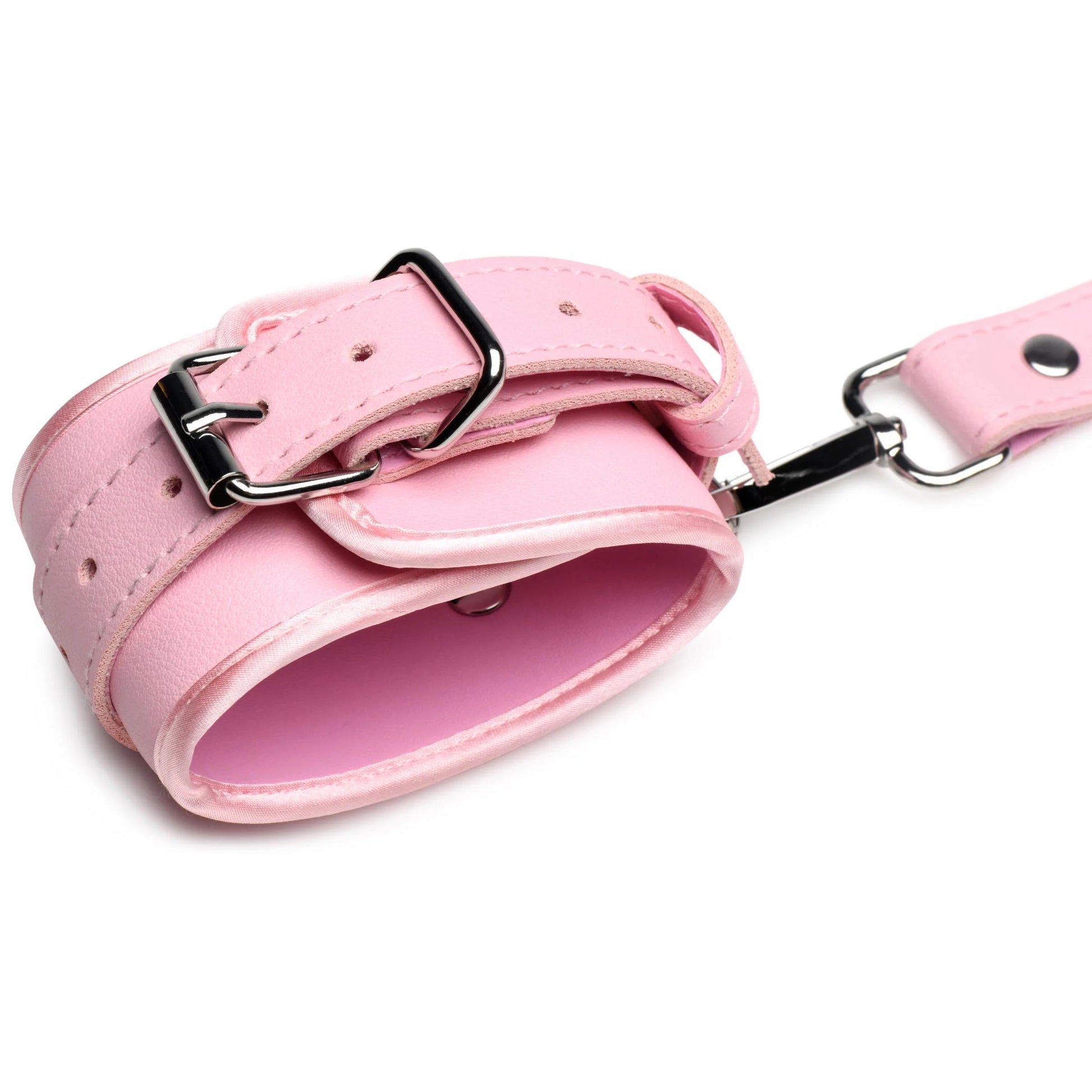 XR Brands Bondage Harness With Bows - Medium/Large - Pink