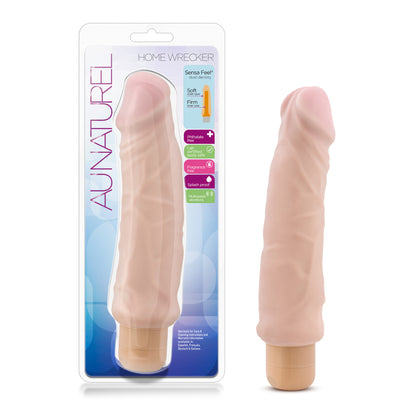 Blush Home Wrecker Vibrating Dildo – Beige