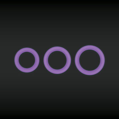 Firefly Halo Cockring – Glow-in-the-Dark – Medium – Purple