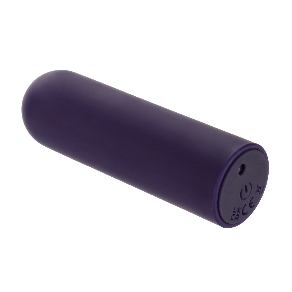 CalExotics Turbo Buzz Rounded Mini Bullet – Purple – Waterproof Multi-Function Stimulator