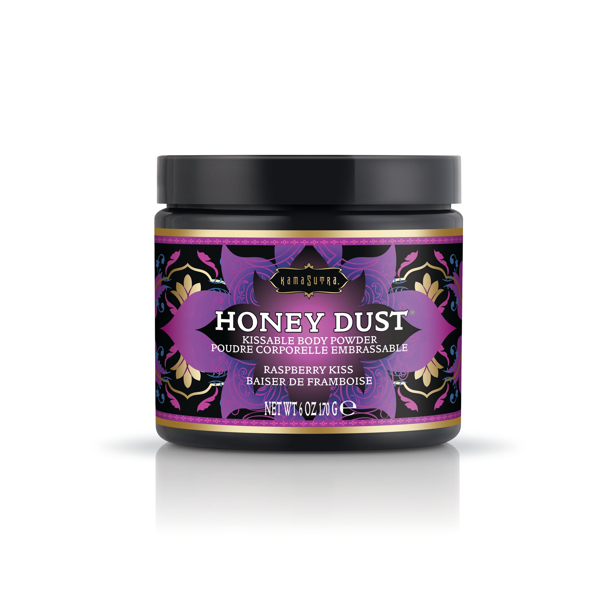 Kama Sutra Honey Dust - Raspberry Kiss Body Powder - 6 Oz