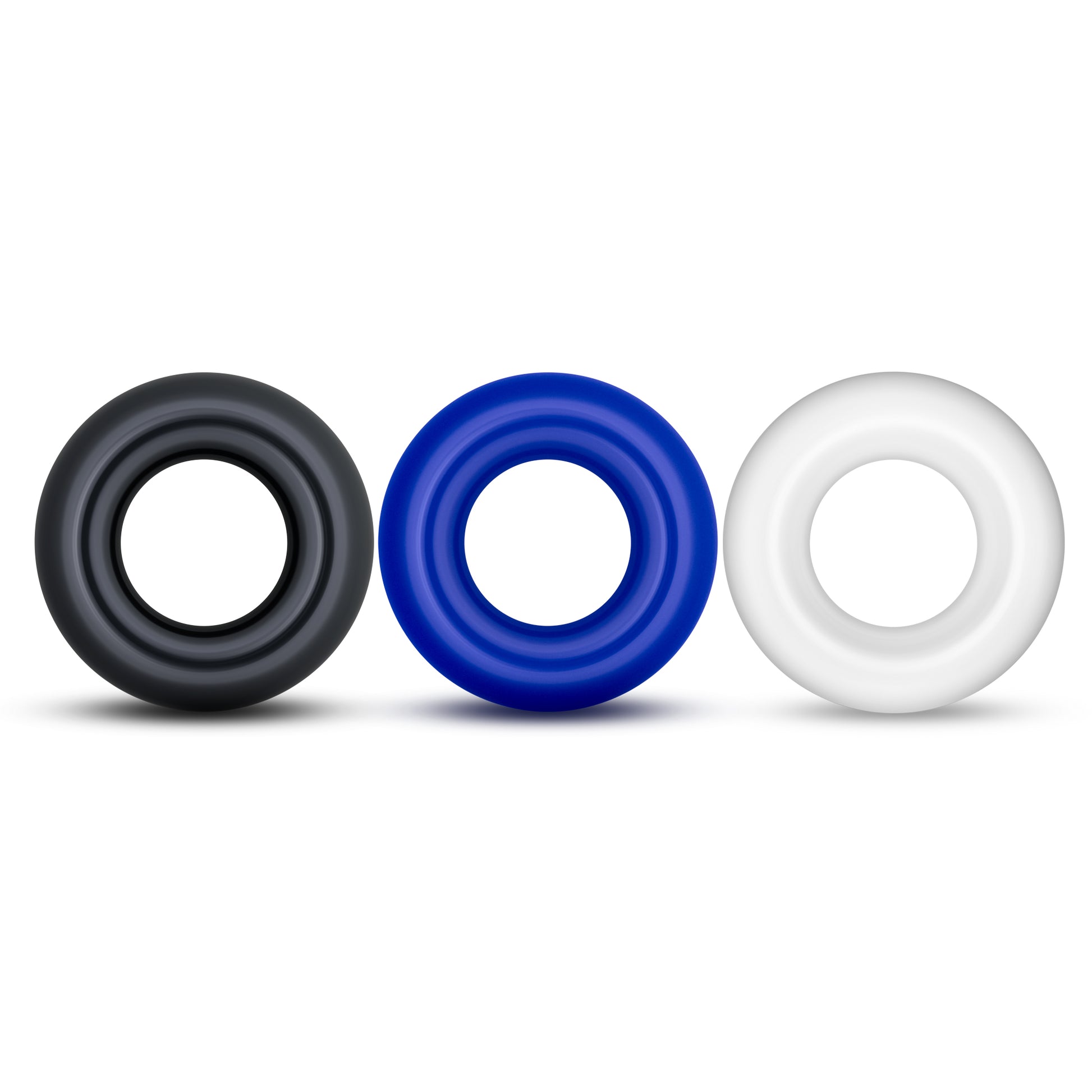 Blush Stay Hard Donut Rings – Cock Rings for Enhanced Stamina – Multi