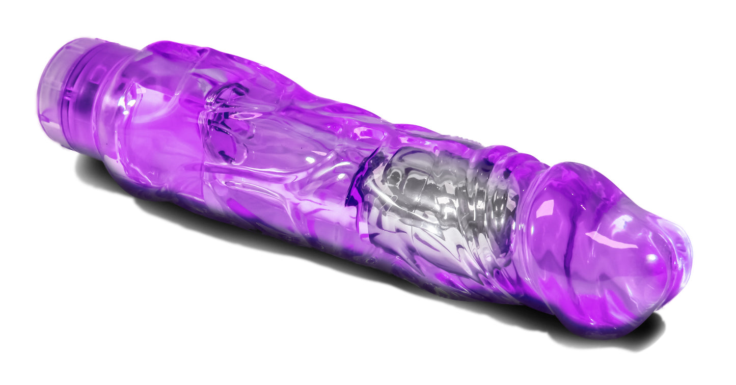 Blush Wild Ride Vibrator - Multi-Speed Waterproof - Purple