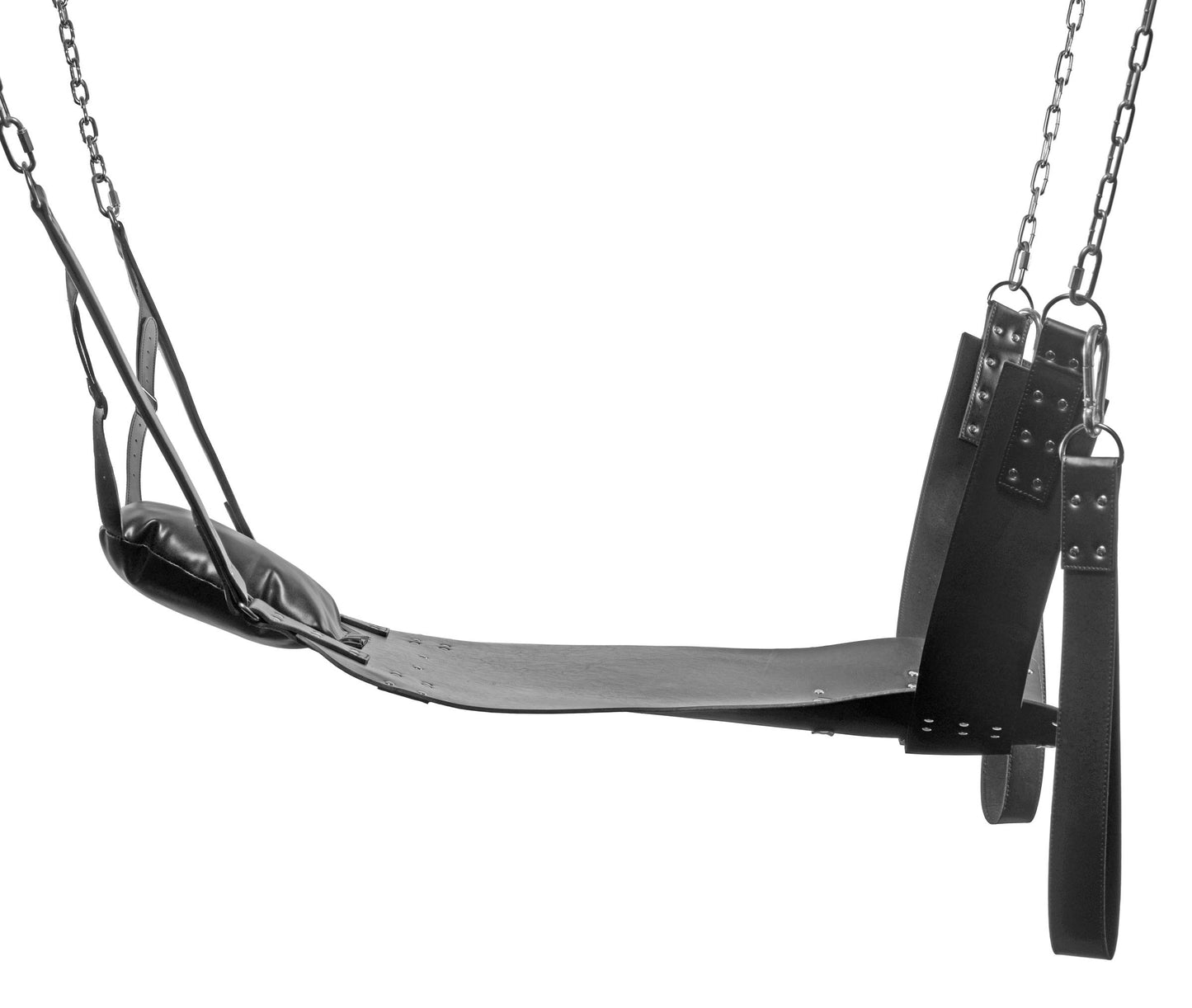 XR Brands Extreme Sling Bondage Sling with Adjustable Straps – Black