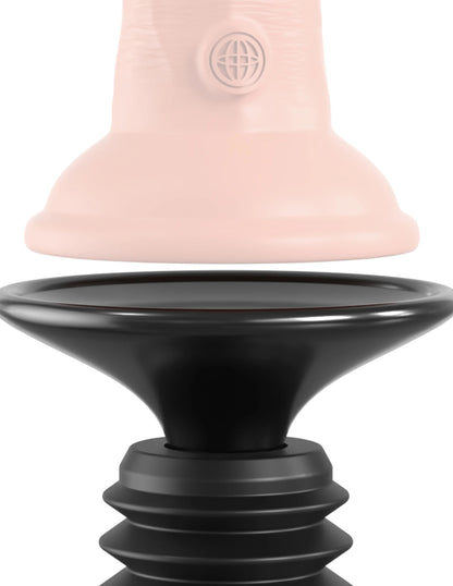 Pipedream Body Dock Thruster – Black Handheld Thrusting Device