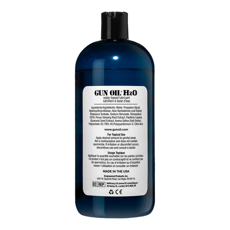 Gun Oil H2O Water-Based Lubricant – 32 Oz