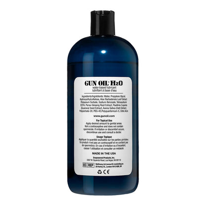 Gun Oil H2O Water-Based Lubricant – 32 Oz