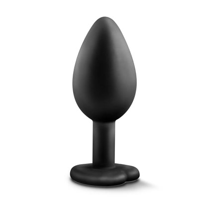 Temptasia Bling Plug - Small Anal Plug with Tapered Tip - Black