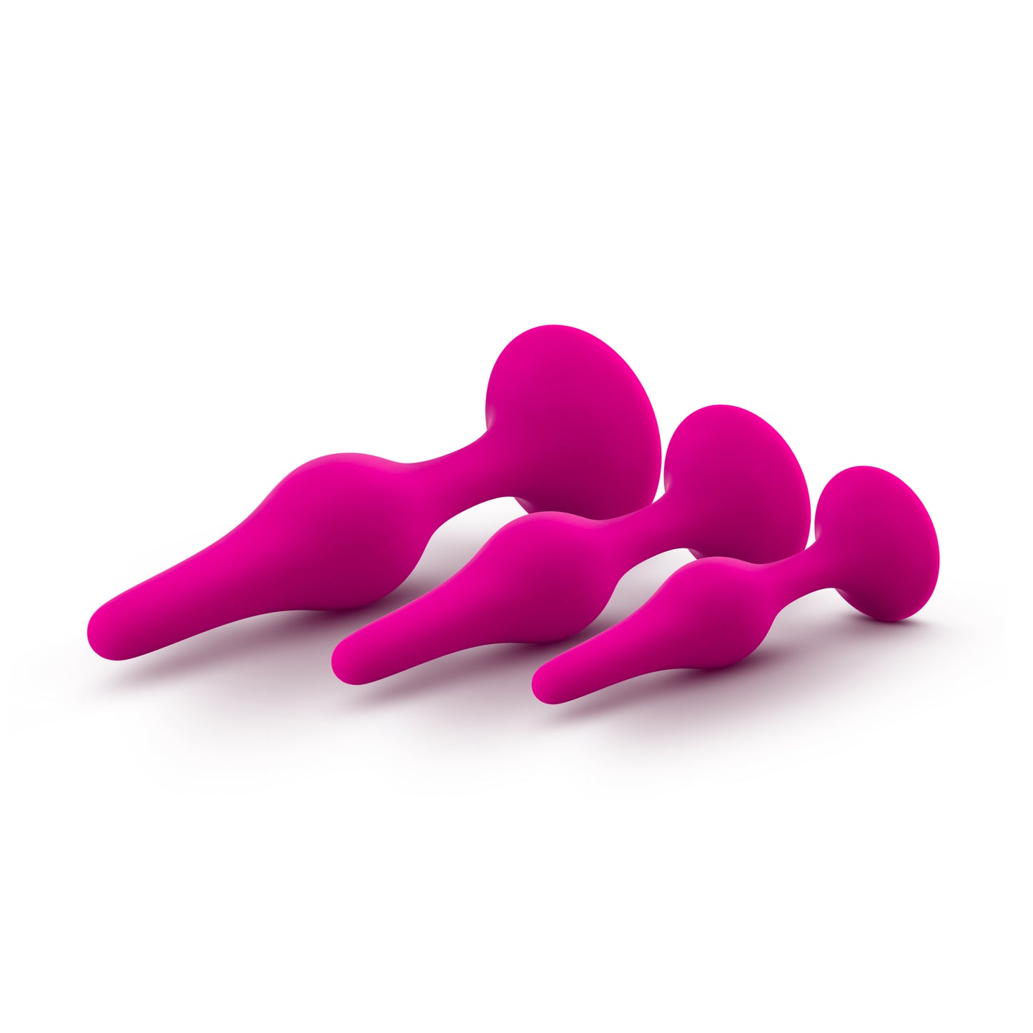 Blush Luxe Beginner Plug Kit – Pink – Three Graduated Sizes