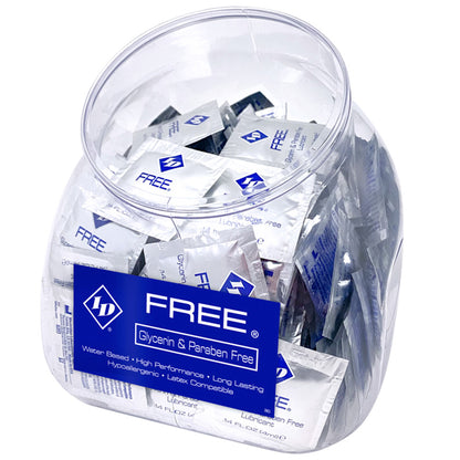 I.D. Lubricants ID Free Personal Lubricant 4ml Foil Jar – Water-Based, Hypoallergenic