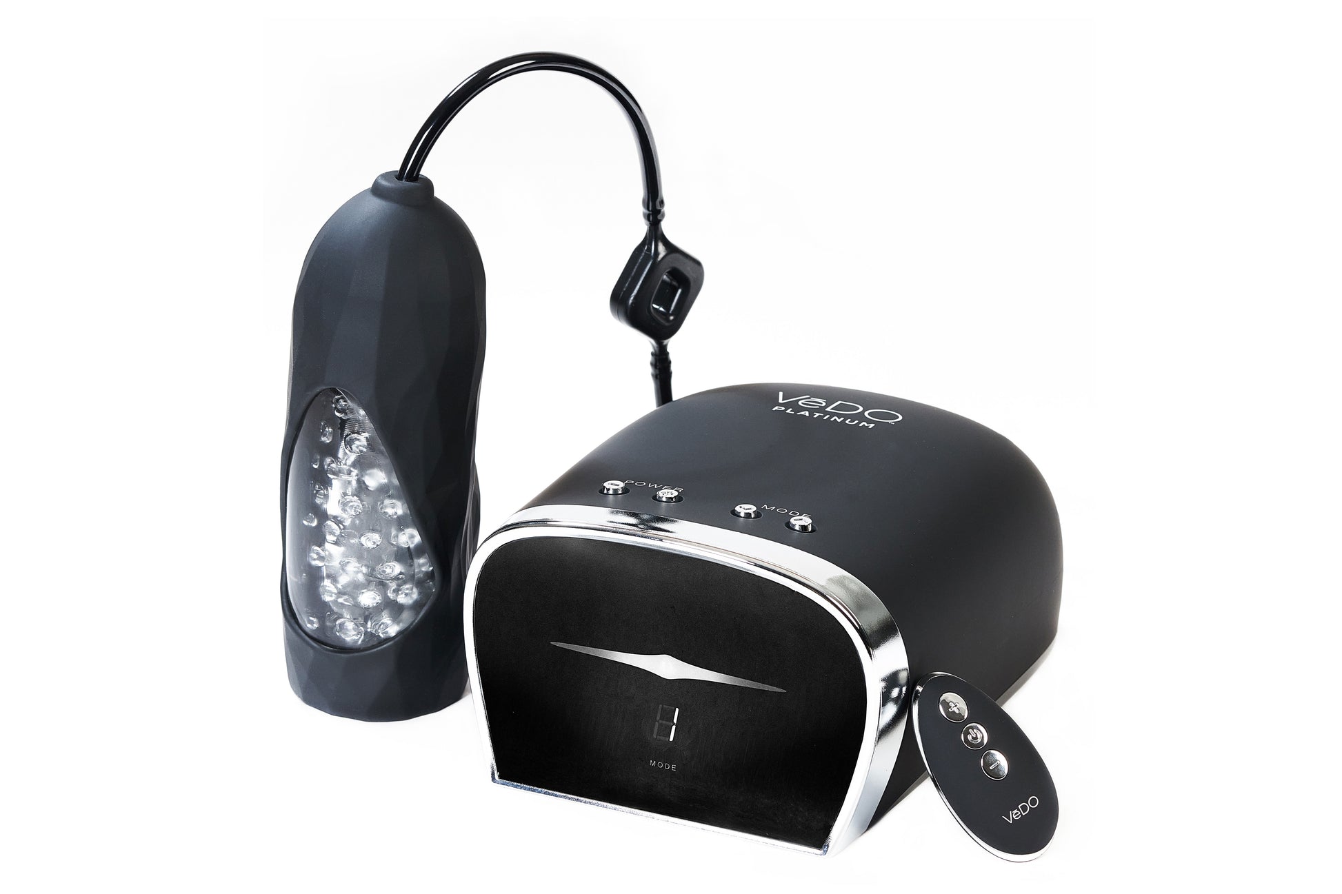 VeDO Hummer 2.0 Hands-Free BJ Machine with 180 RPM and Detachable Vibrating Sleeve