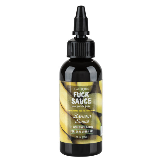 Fuck Sauce Flavored Water-Based Personal Lubricant - Banana - 2 Fl. Oz.