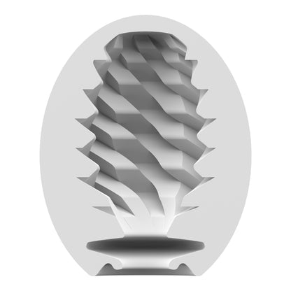 Satisfyer Fierce Masturbator Egg - Skin-like Texture, Yellow