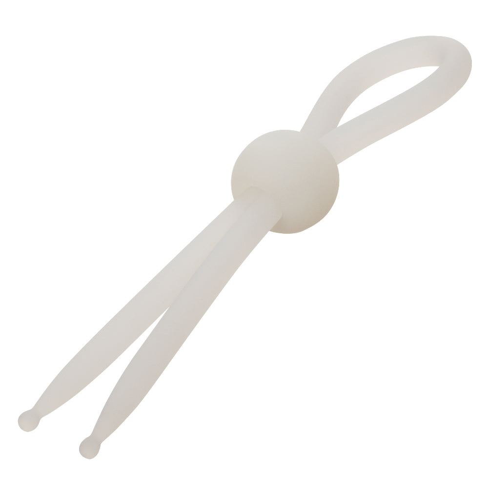Alpha Liquid Silicone Lasso – Adjustable Comfort Enhancer – White