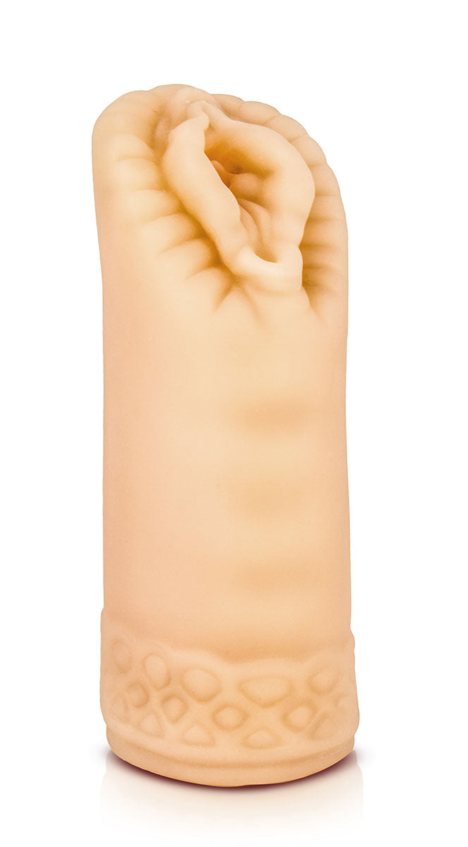 Blush Sexy Snatch Masturbator - Realistic Soft Feel - Beige
