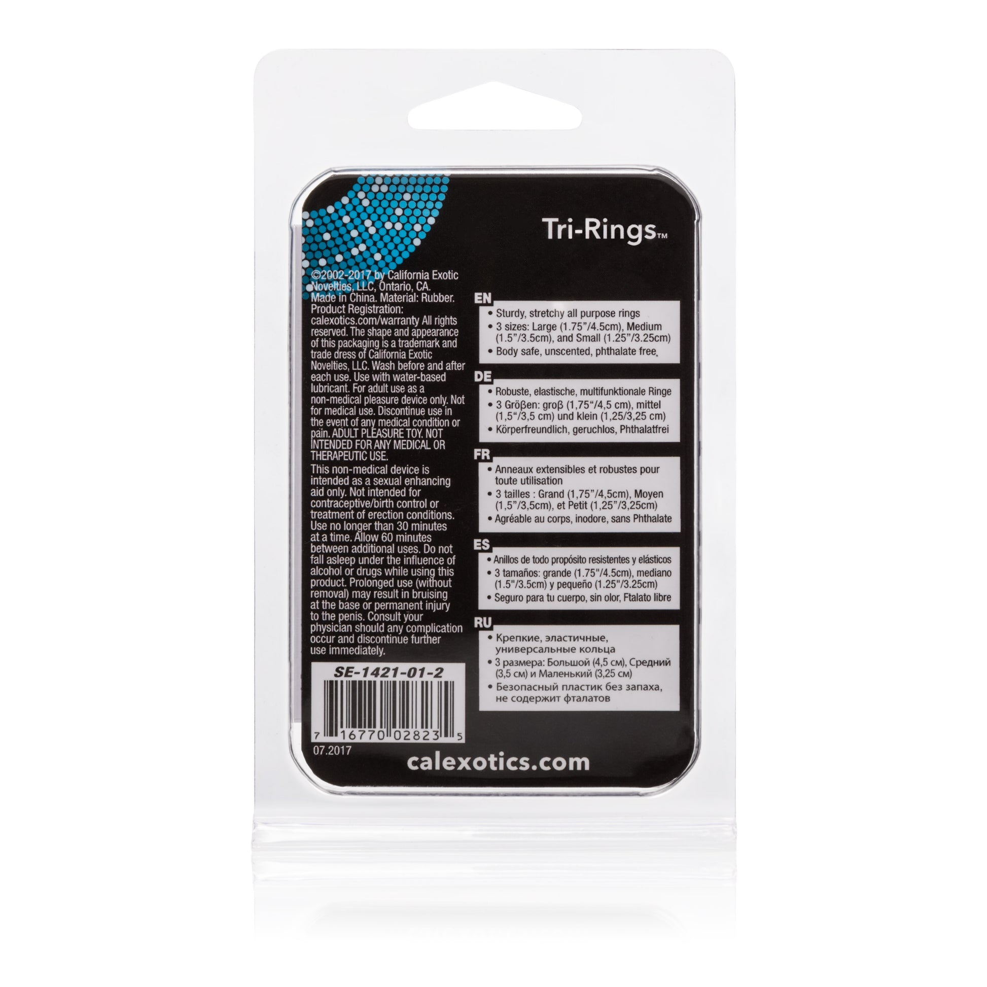 CalExotics Tri-Rings Natural Multi-Purpose Rings - Beige