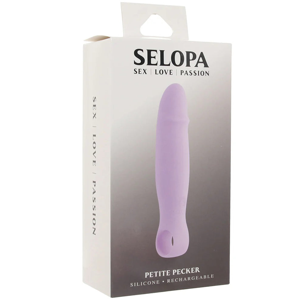 Evolved Novelties Petite Pecker Vibrator – Purple – 10 Vibration Speeds