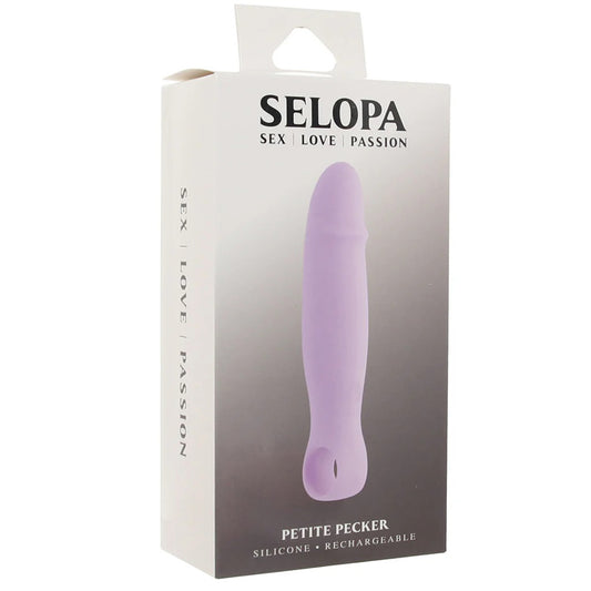 Evolved Novelties Petite Pecker Vibrator – Purple – 10 Vibration Speeds