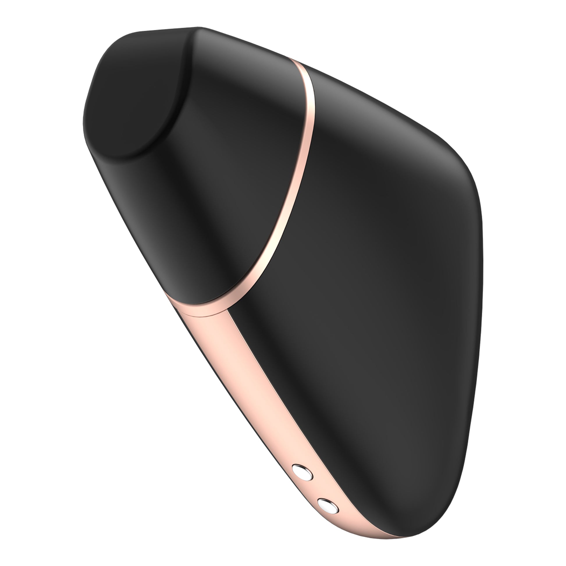 Satisfyer Love Triangle Clitoral Vibrator with Air-Pulse Technology - Black