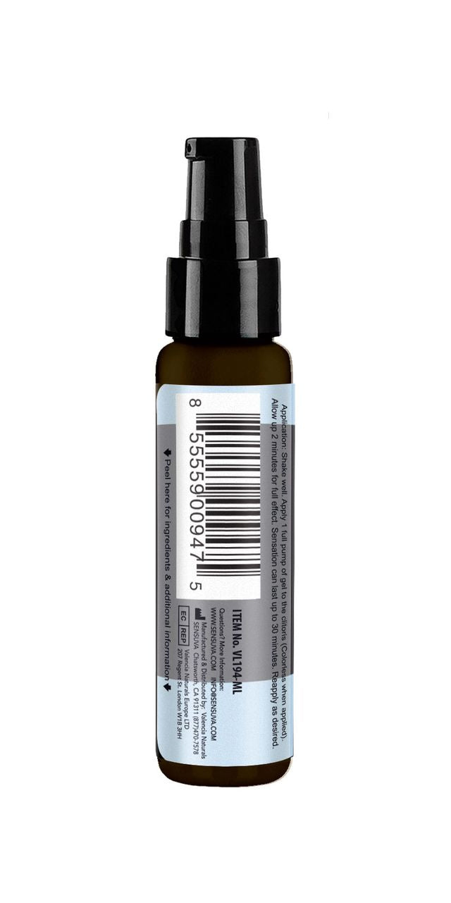 Sensuva ON Arousal Gel for Her - Ice - 1 Fl. Oz. Bottle