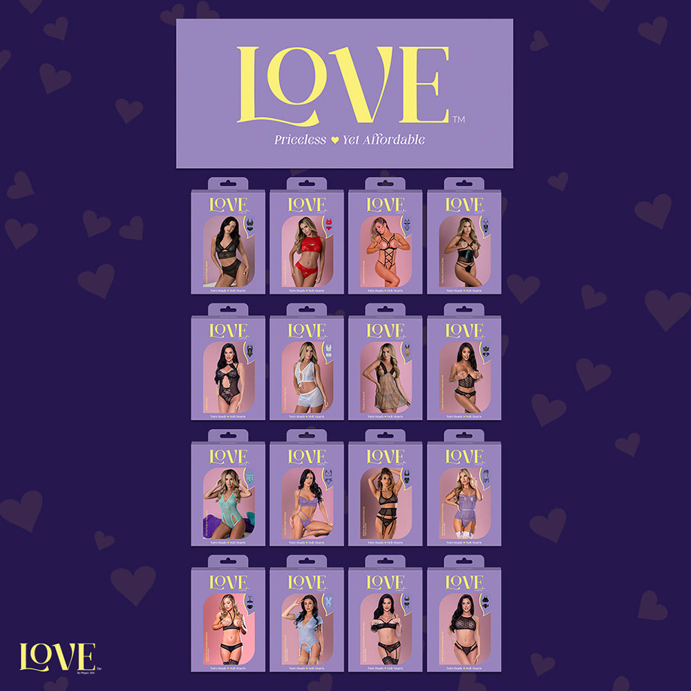 Magic Silk Love Assorted 16-Style Planogram – 96 pcs