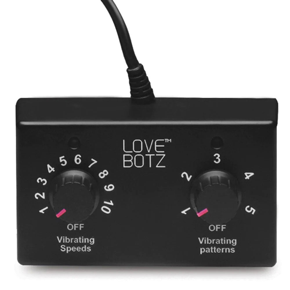 Love Botz 50x Saddle Pro Sex Machine with 4 Attachments - Black
