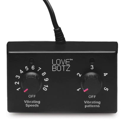 Love Botz 50x Saddle Pro Sex Machine with 4 Attachments - Black