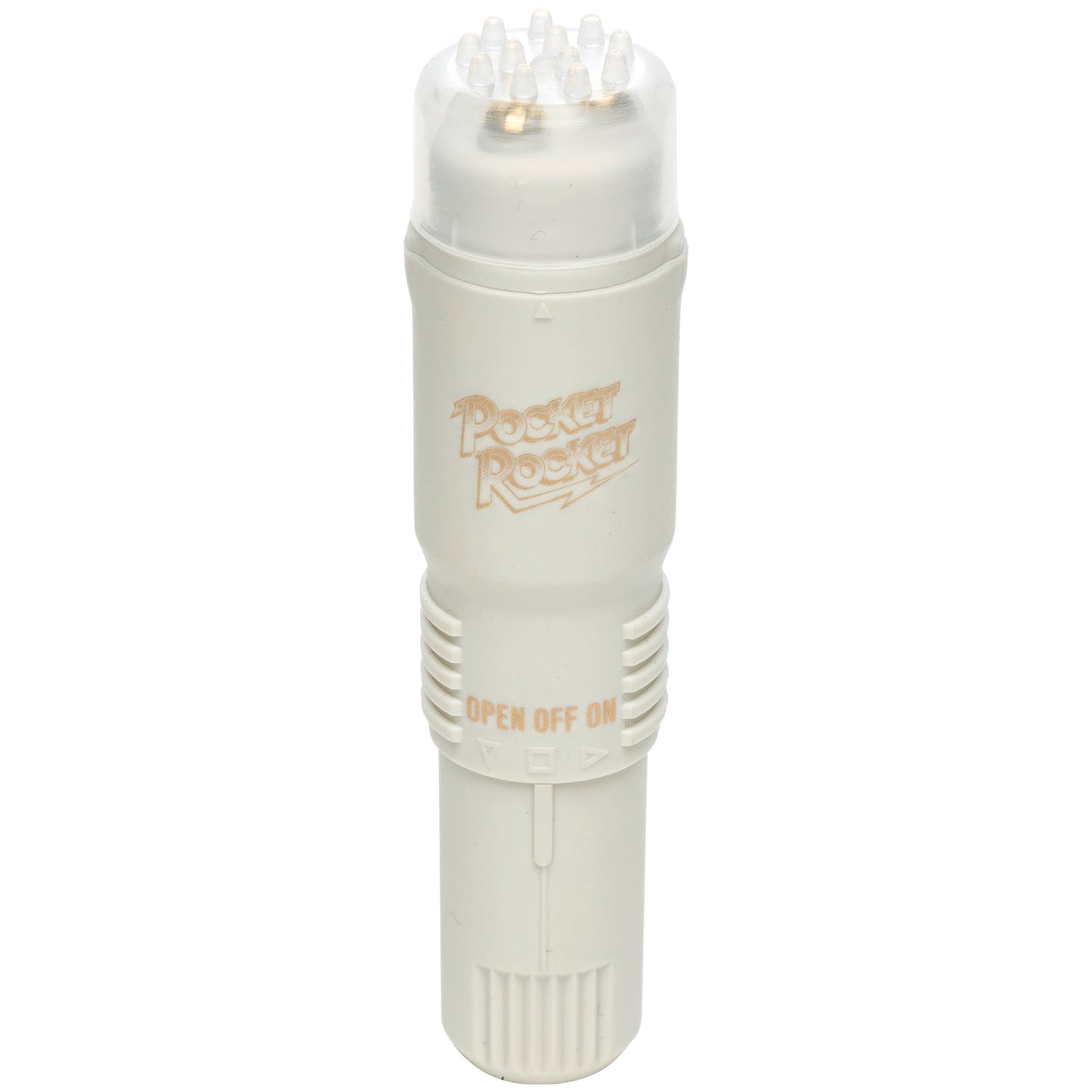 Doc Johnson The Original Pocket Rocket Massager – White – Multi-Function