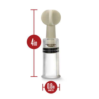 Temptasia Clit and Nipple Twist Suckers Set of 3 - Clear