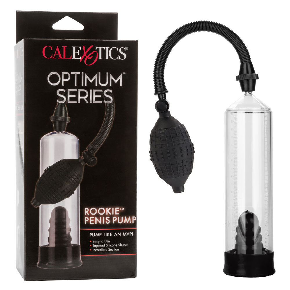 CalExotics Rookie Penis Pump – Black – Enhancement Tool
