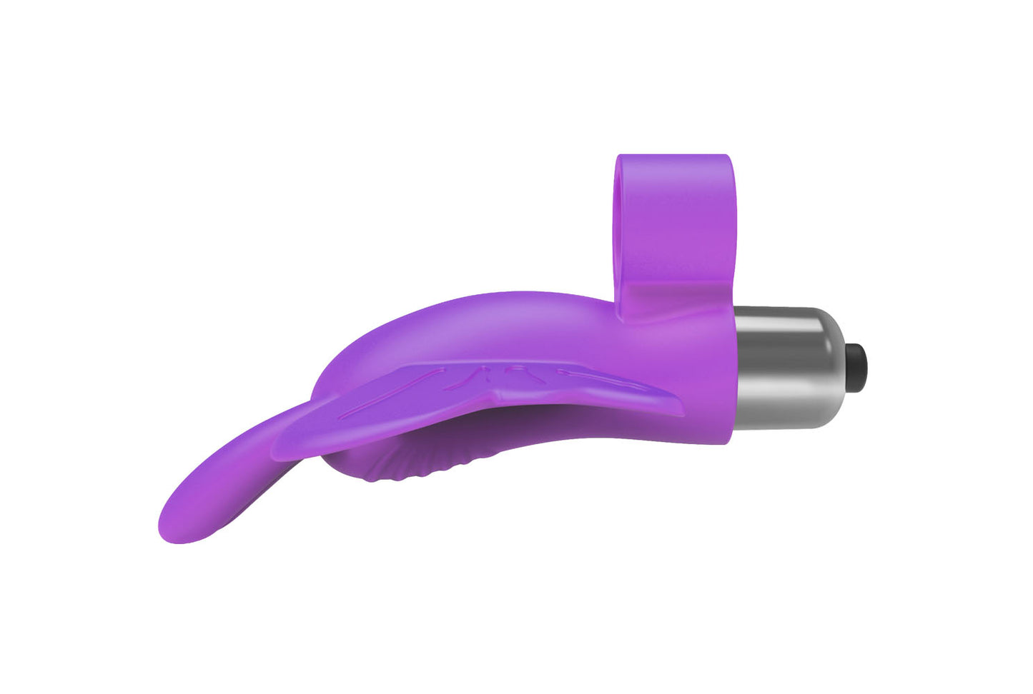 The 9's Flirt Finger Butterfly Finger Vibrator – Purple – Multi-Function, Multi-Speed