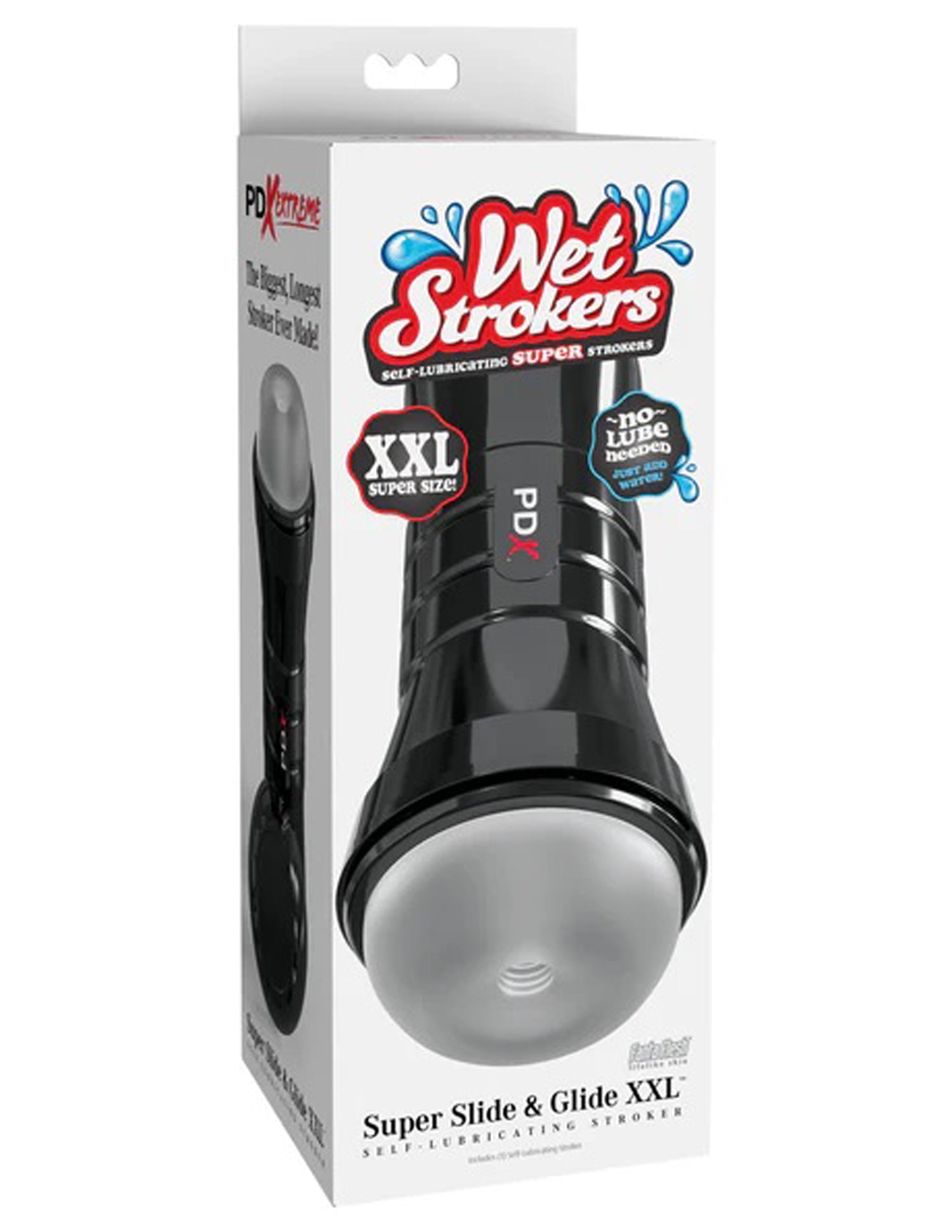 Pipedream Wet Stroker Super Slide & Glide XXL - Clear