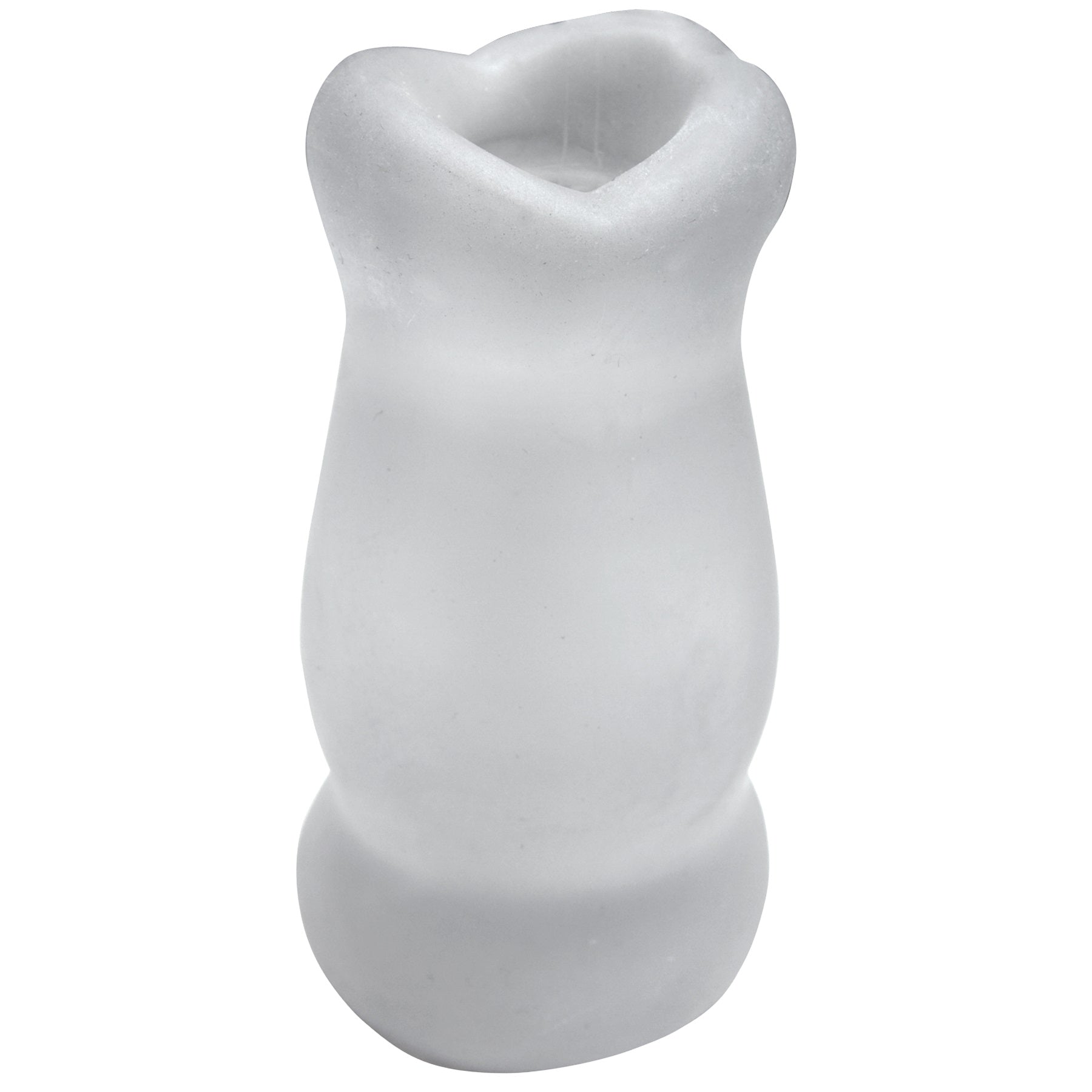 Doc Johnson Super Sucker Ultraskyn Masturbator – Clear – Real-Mouth Sensation