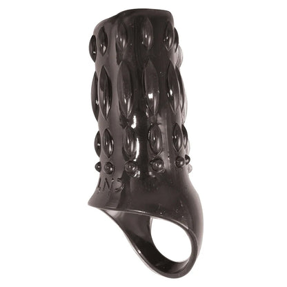 Maxx Men Erection Sleeve - Black - Ribbed for Extra Stimulation