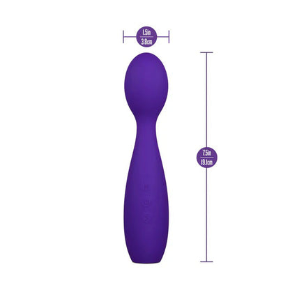 Blush Velvet High Multi-Function Wand Massager – Purple