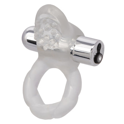 CalExotics Nubby Lover's Delight Rechargeable Couples Enhancer – Clear