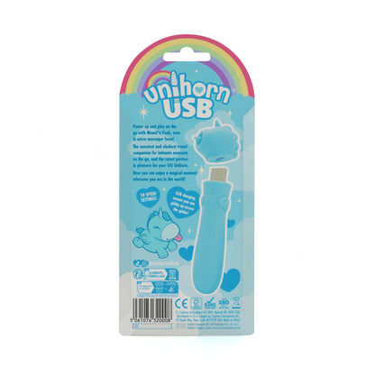 Unihorn Mount'n Peak USB Bullet Micro Massager – Blue