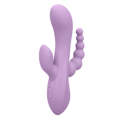 CalExotics Flex Bend & Hold Triple Rumbler Massager – Purple